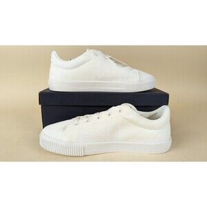 Splendid Liberty Lace Up Sneaker Women 10 Ivory White Flyknit Casual Shoes NWB